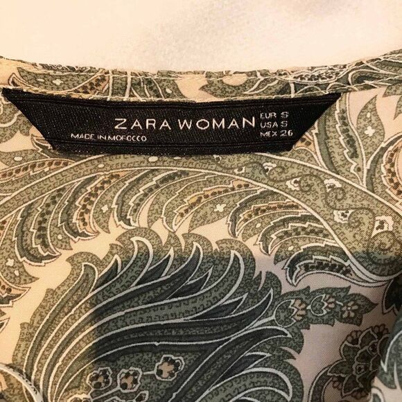 100% silk summer dress 💚🌻 - Picture 4 of 9